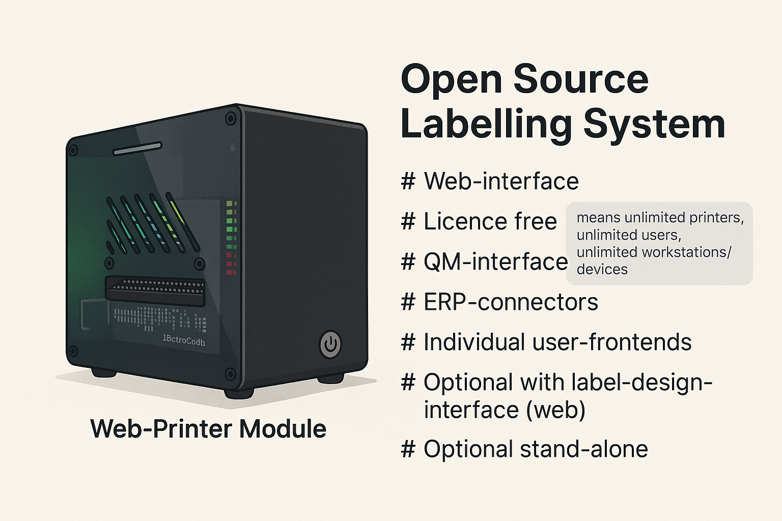 Web‑Printer Module